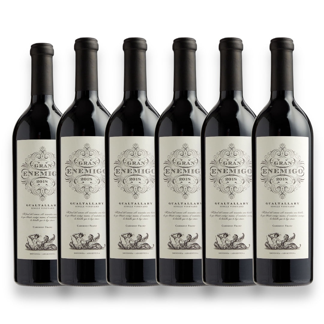 Kit 6 Vinho Gran Enemigo Gualtallary 2018
